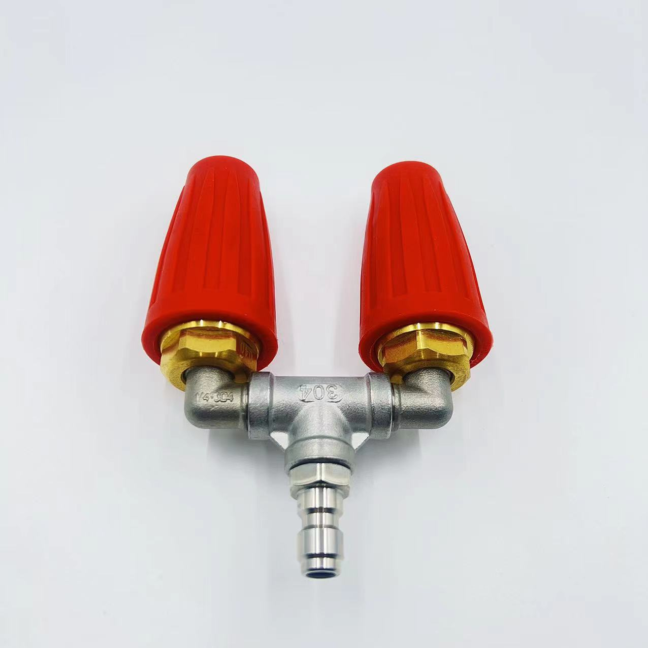Dual-Turbo Nozzle for High-Pressure Washers