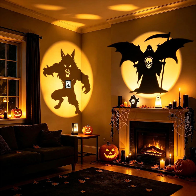 Haunted Bat Shadow Light