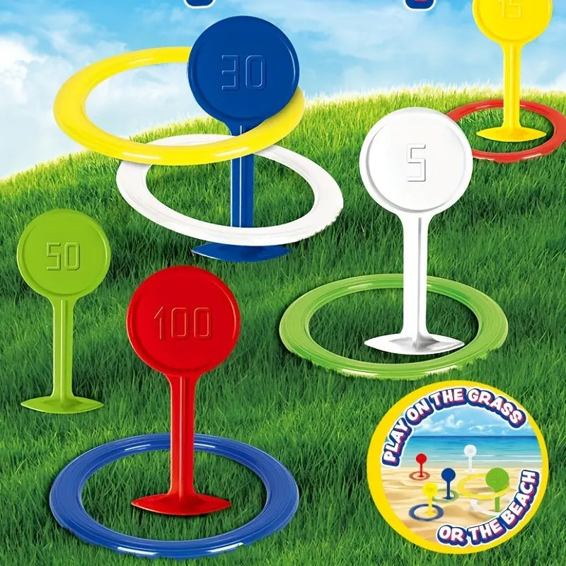 Fun ring toss beach toys