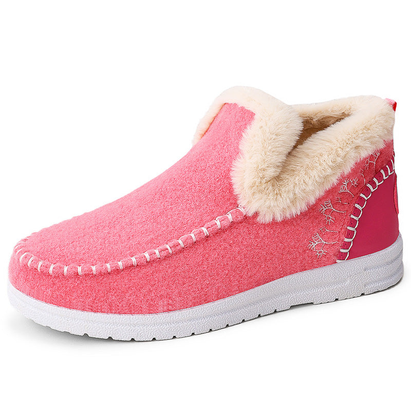 Women's Casual Fleece-Lined Warm Winter Boots