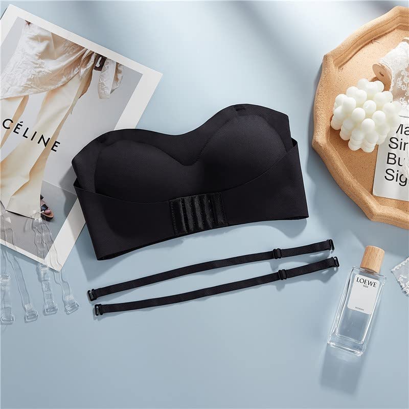 Women Lingerie Strapless Front Buckle Lift Bra