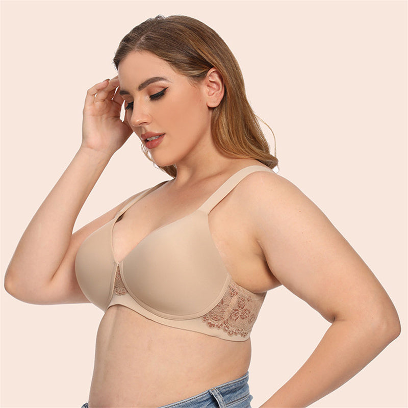 Wide Sponge Strap Unwired Bra