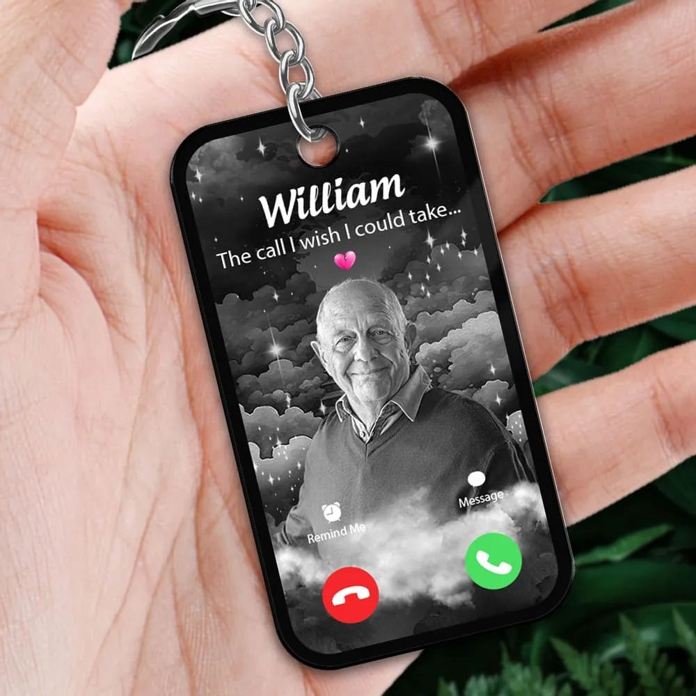 Personalized acrylic keychain