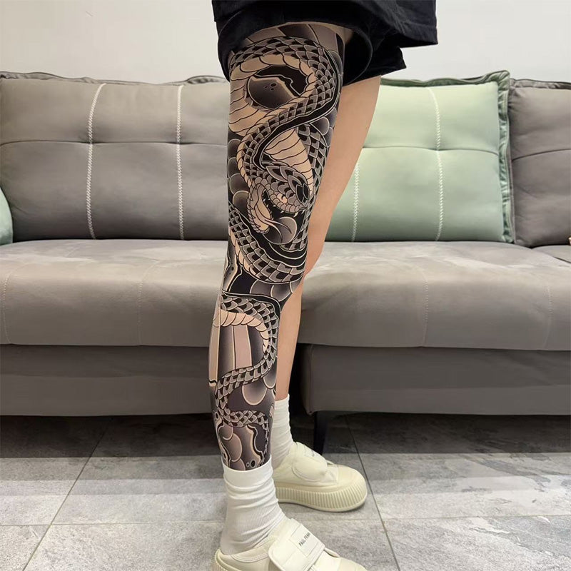 Wearable tattoo sleeve