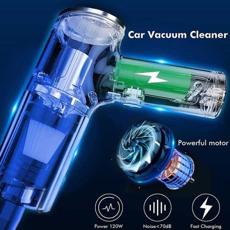Small handheld cordless vacuum cleaner