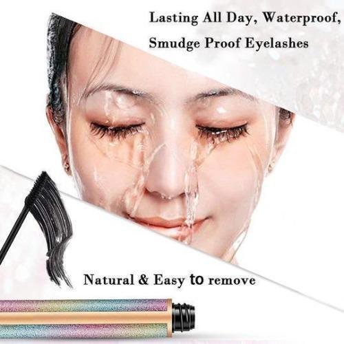 2022 4D Galaxy Waterproof Silk Fiber Thick Lengthening Mascara
