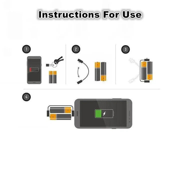 Portable Mobile Phone Emergency Charger