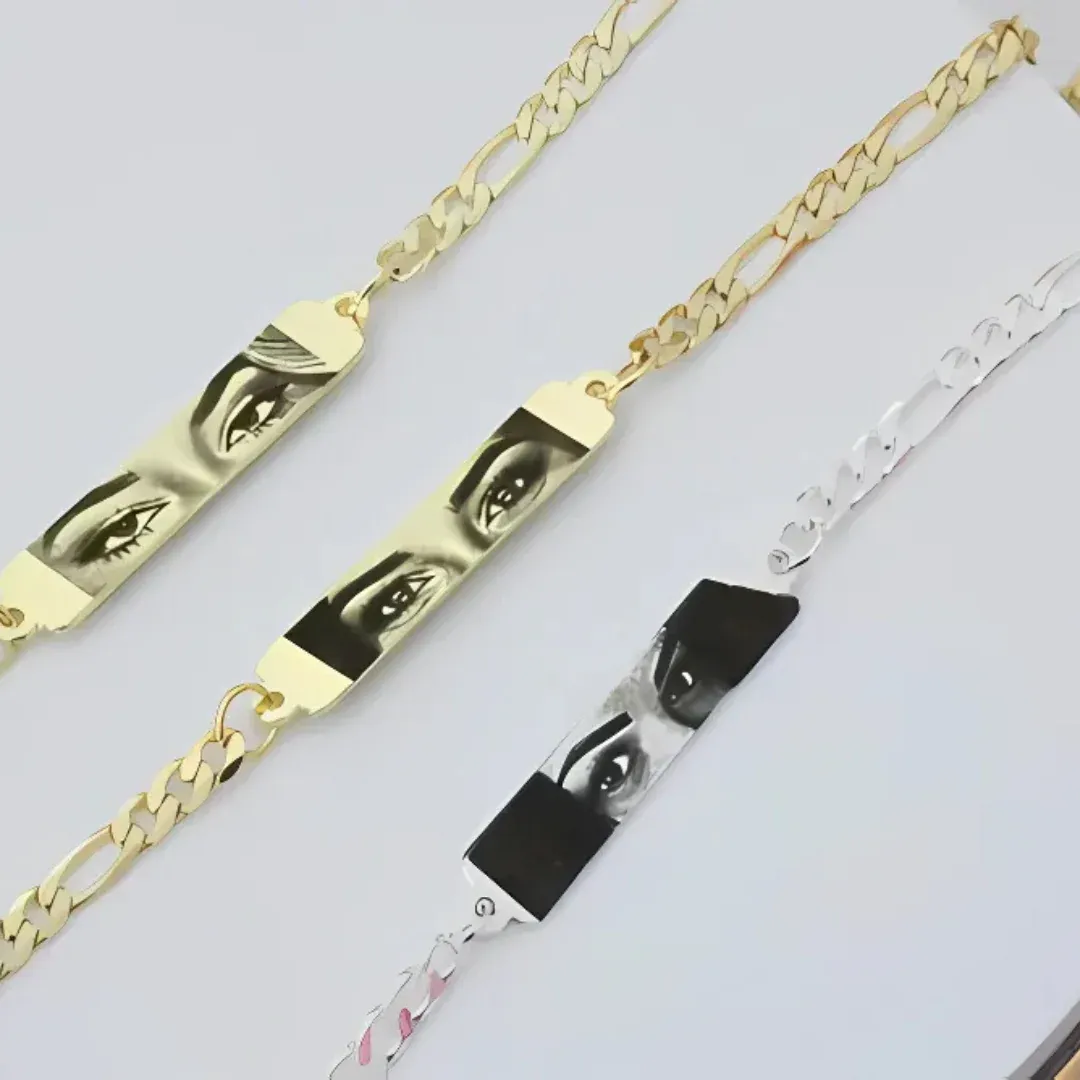 Personalized Letter Photo Necklace