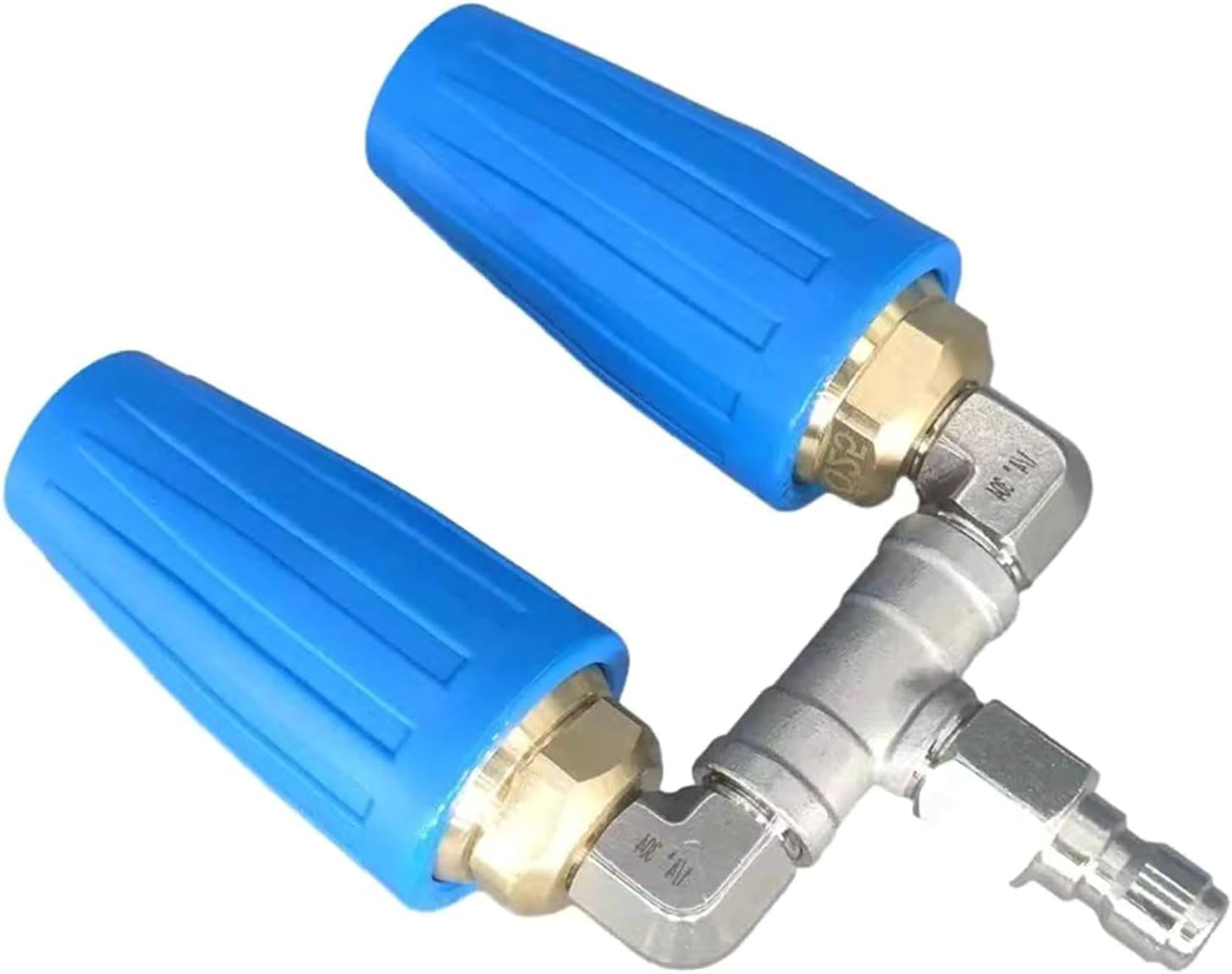 Dual-Turbo Nozzle for High-Pressure Washers
