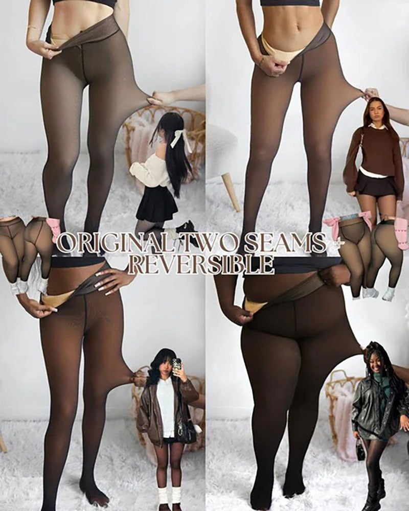 Single-seam shaping leggings