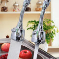 Faucet splash-proof stainless steel extension aerator