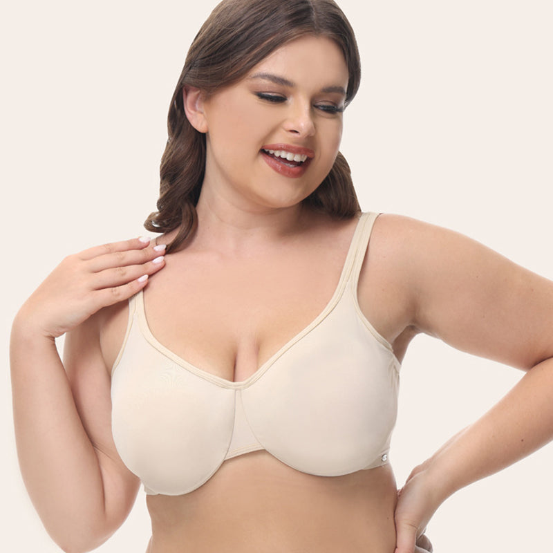 Full Cup Solid Ultra Thin Bra