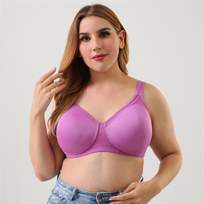Full Cup Solid Color Bra