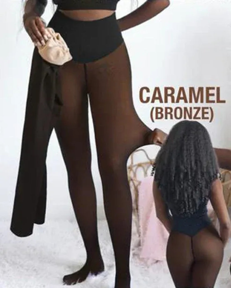 Single-seam shaping leggings
