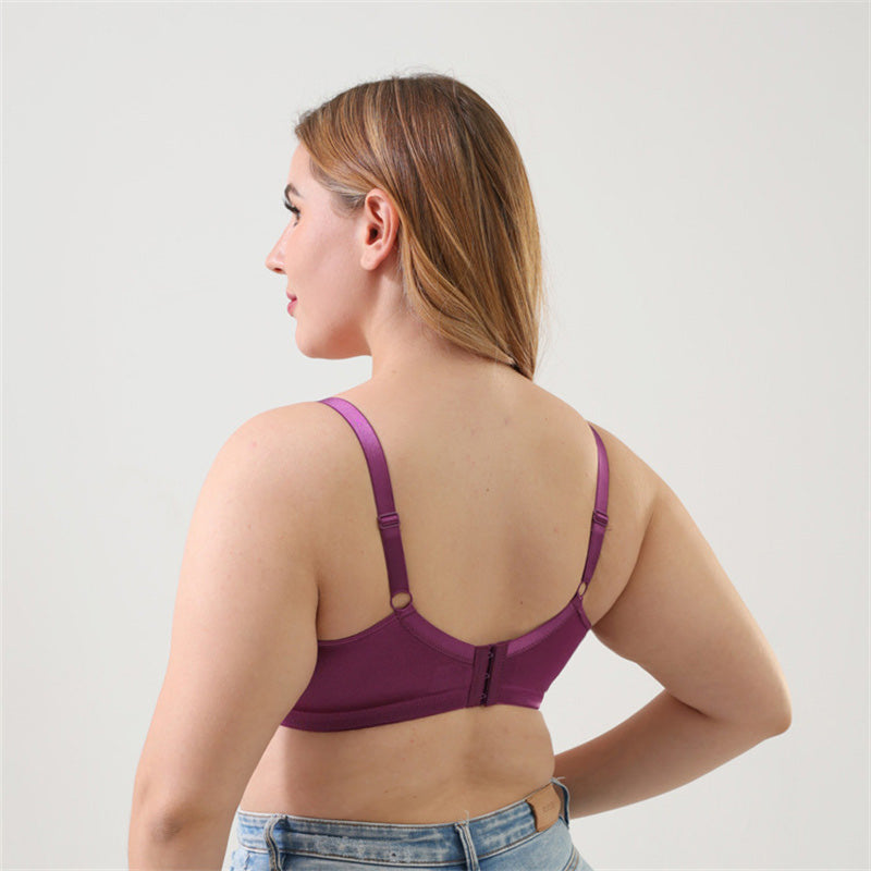 Lace-Trimmed Bandeau Bra