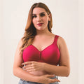 Unwired Wide Strap Glossy Print Bra