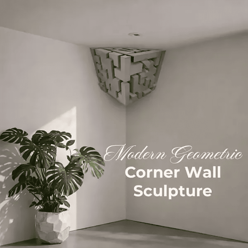 Wall art that reshapes reality
