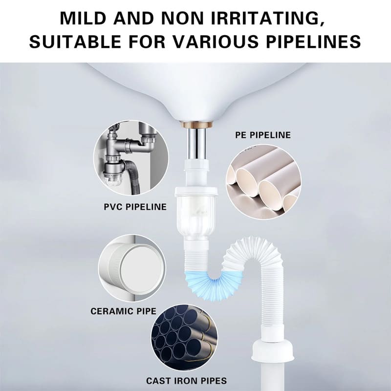 👍Multifunctional and highly effective pipe cleaner（300g/1 Pcs）