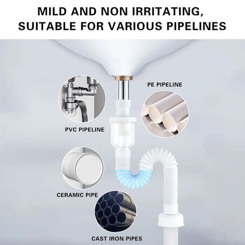 👍Multifunctional and highly effective pipe cleaner（300g/1 Pcs）