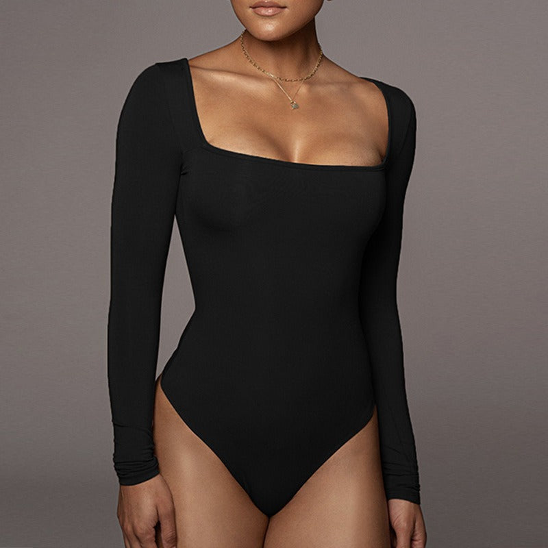 Luna - Sexy Shapewear Body langärmelig