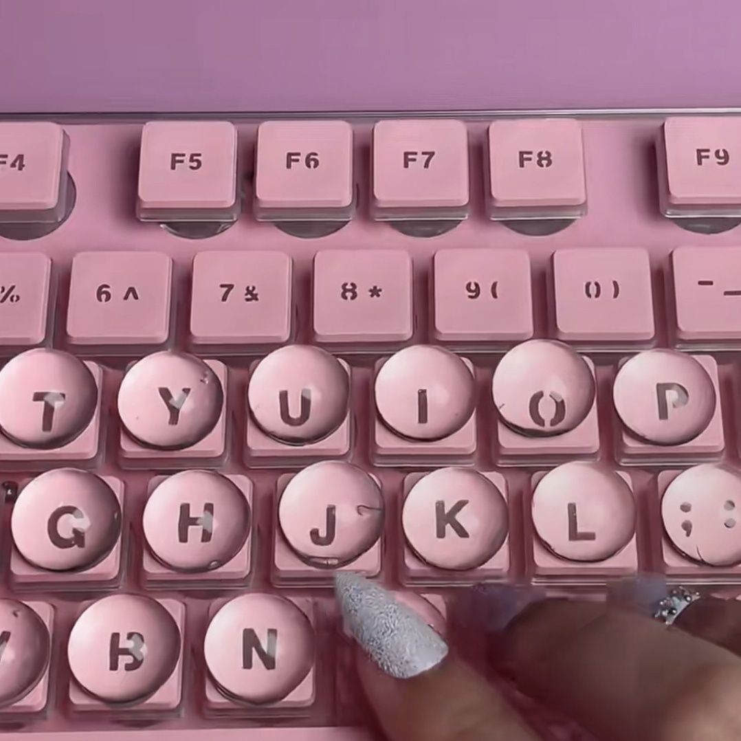 Transparent crystal keyboard sticker