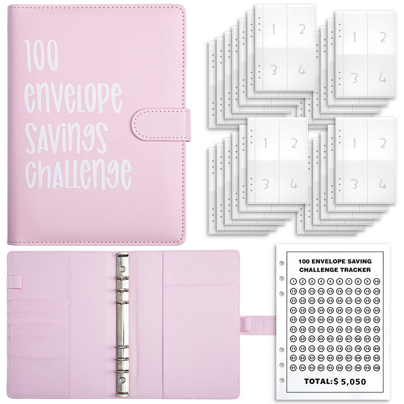 100 Envelope Savings Challenge -- Notebook