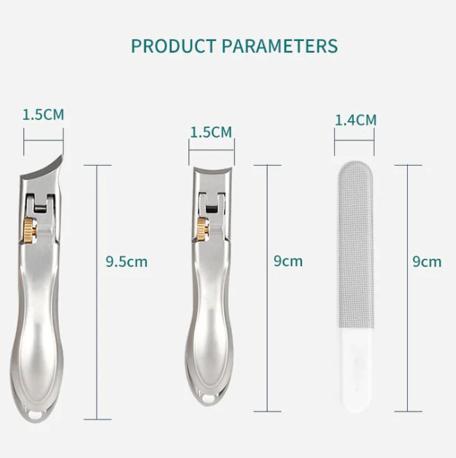 Super Sharp Molybdenum Vanadium Steel Nail Clippers for Thick Nails