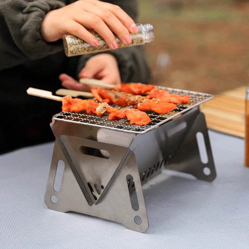 A compact grill you can take anywhere!