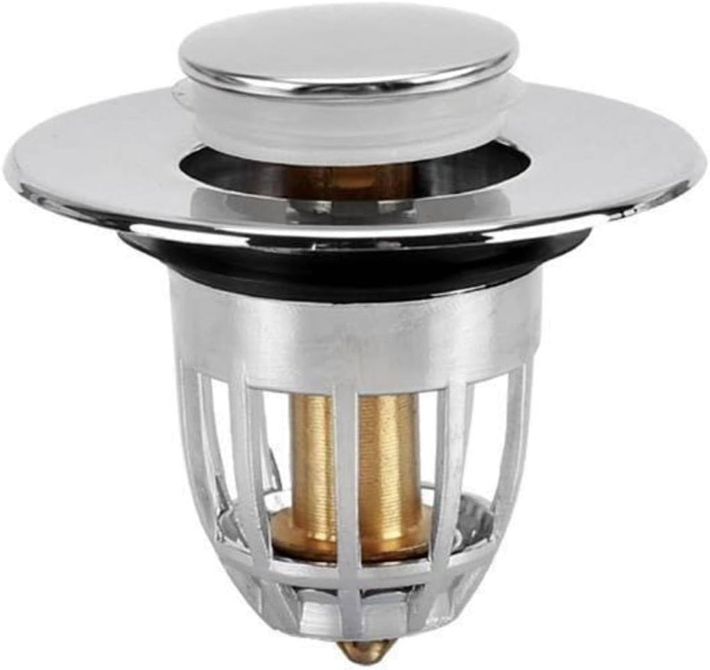 Bathroom sink leak plug