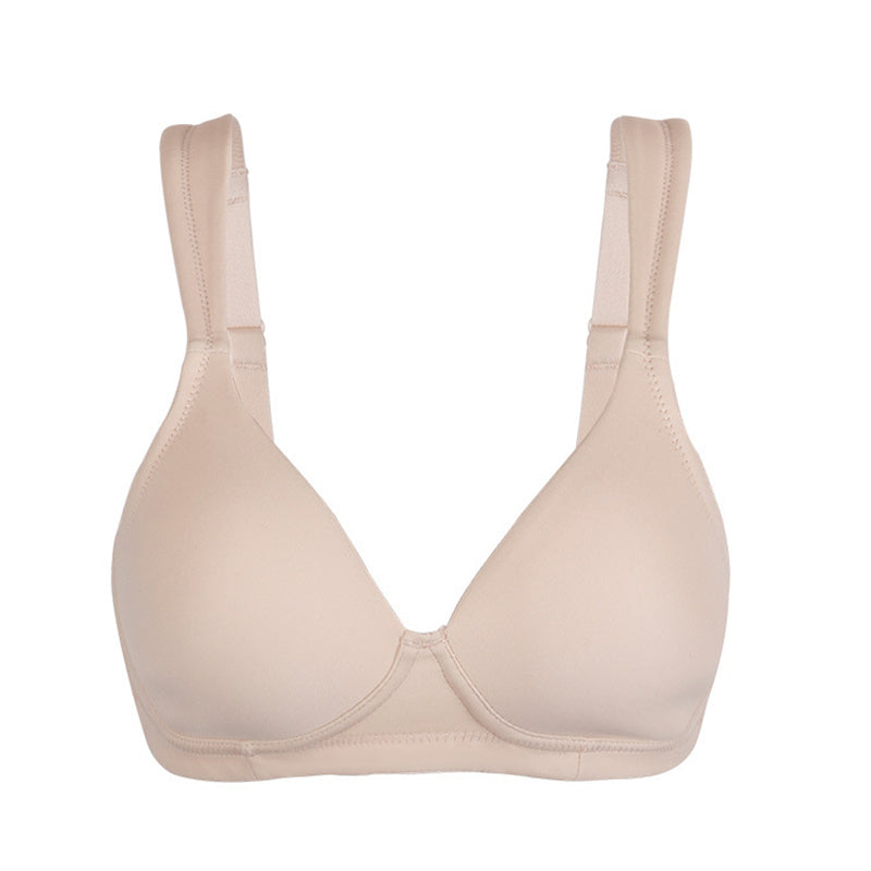 Solid Color Unwired Full Cup Bra