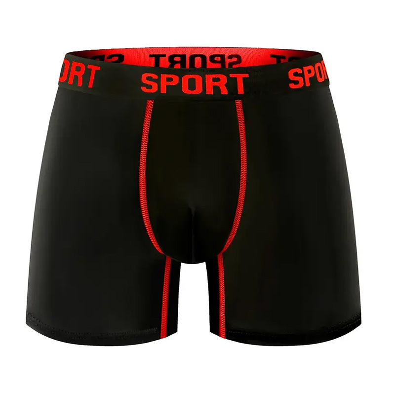 Men's Letter Appliqué Boxer Briefs