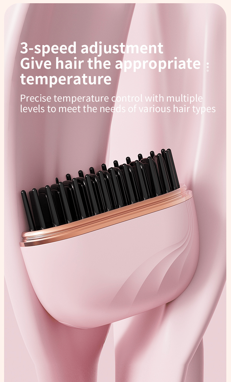 🔥Mini Cordless Hair Straightener Comb
