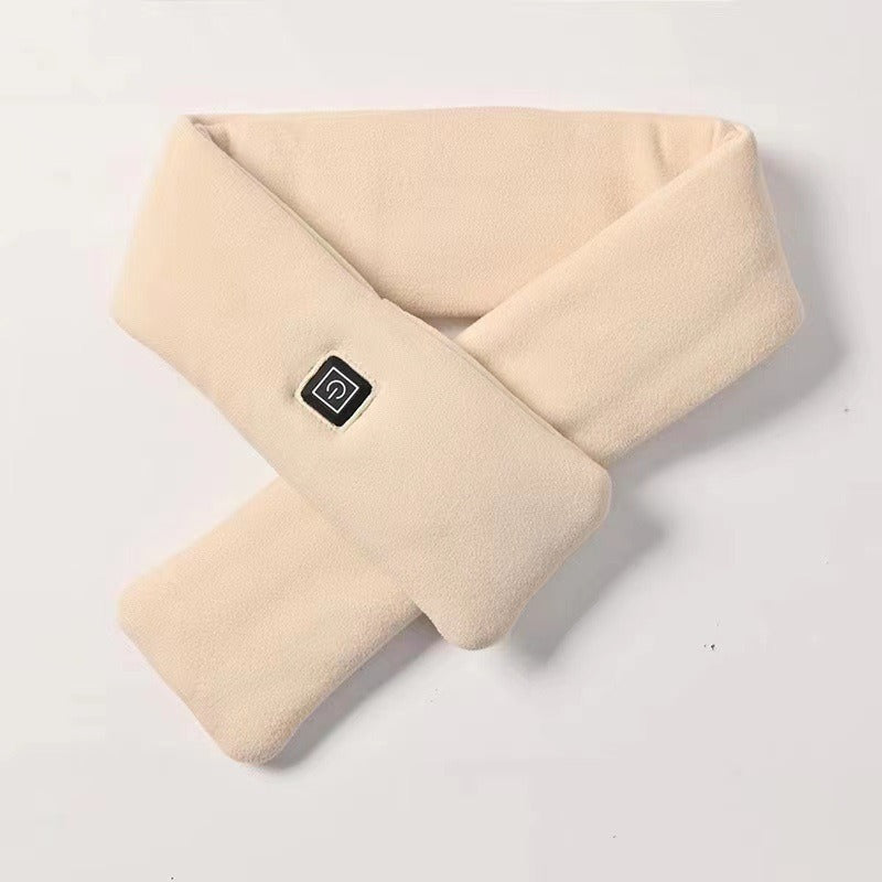 Heating scarf for cervical spine to keep warm