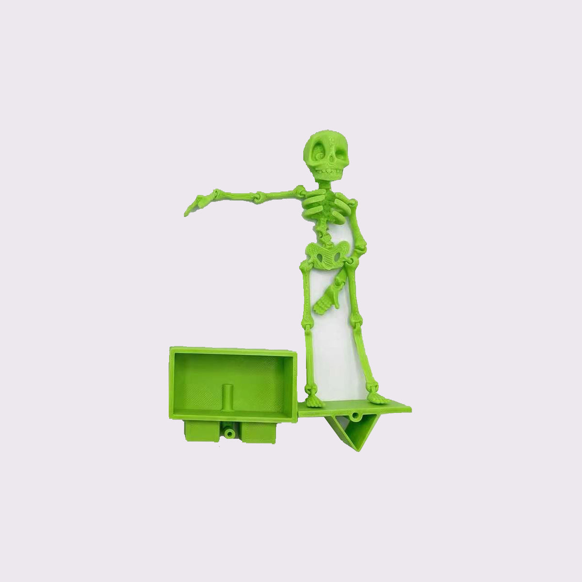 Dancing Skull - Aquarium Halloween Decoration