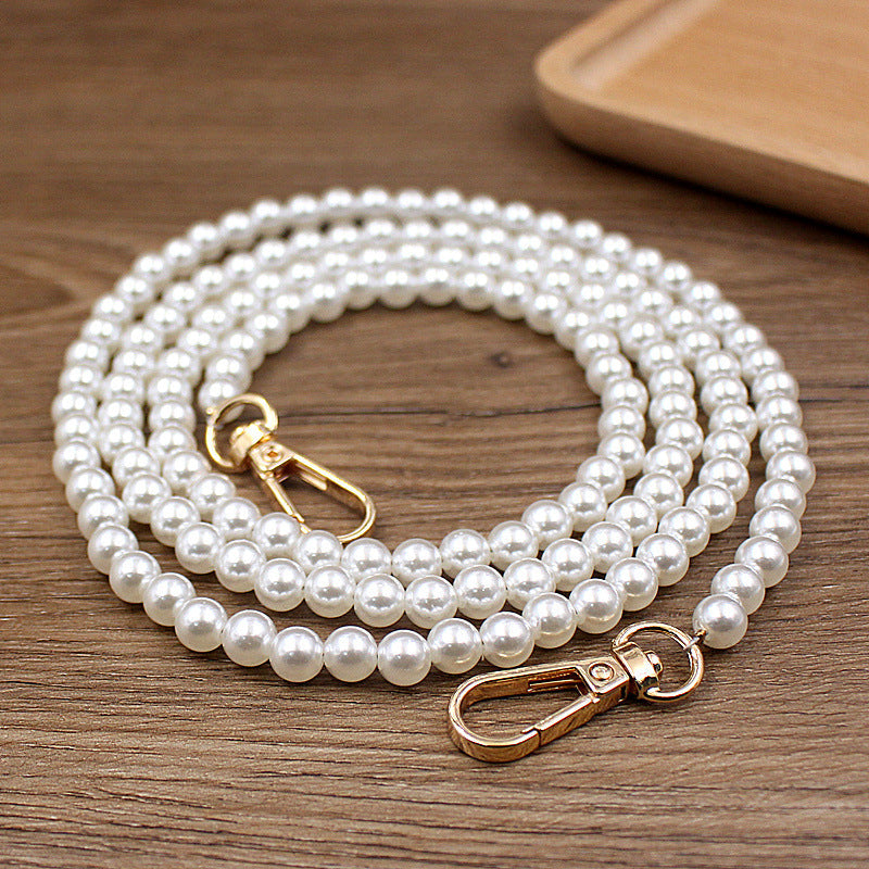 Pearl Chain Strap 8MM Handmade Bag Strap Accessories