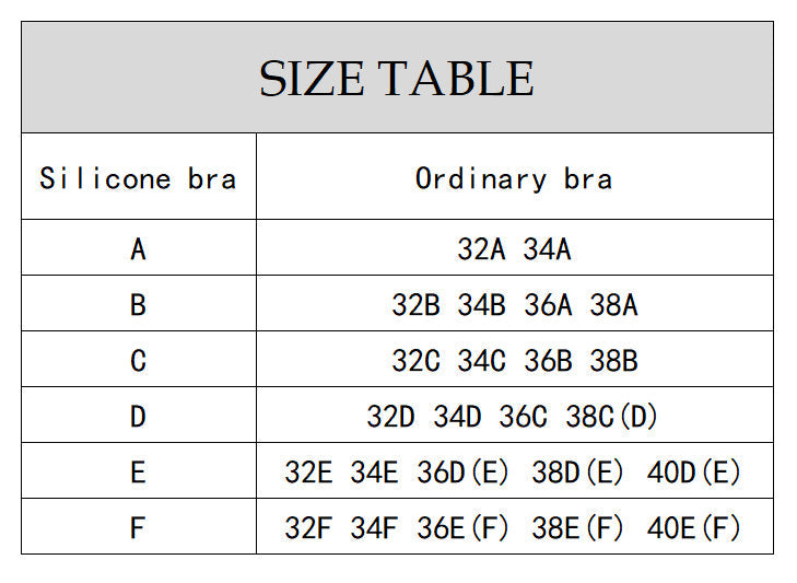 Front Closure Fabric Adhesive Bra