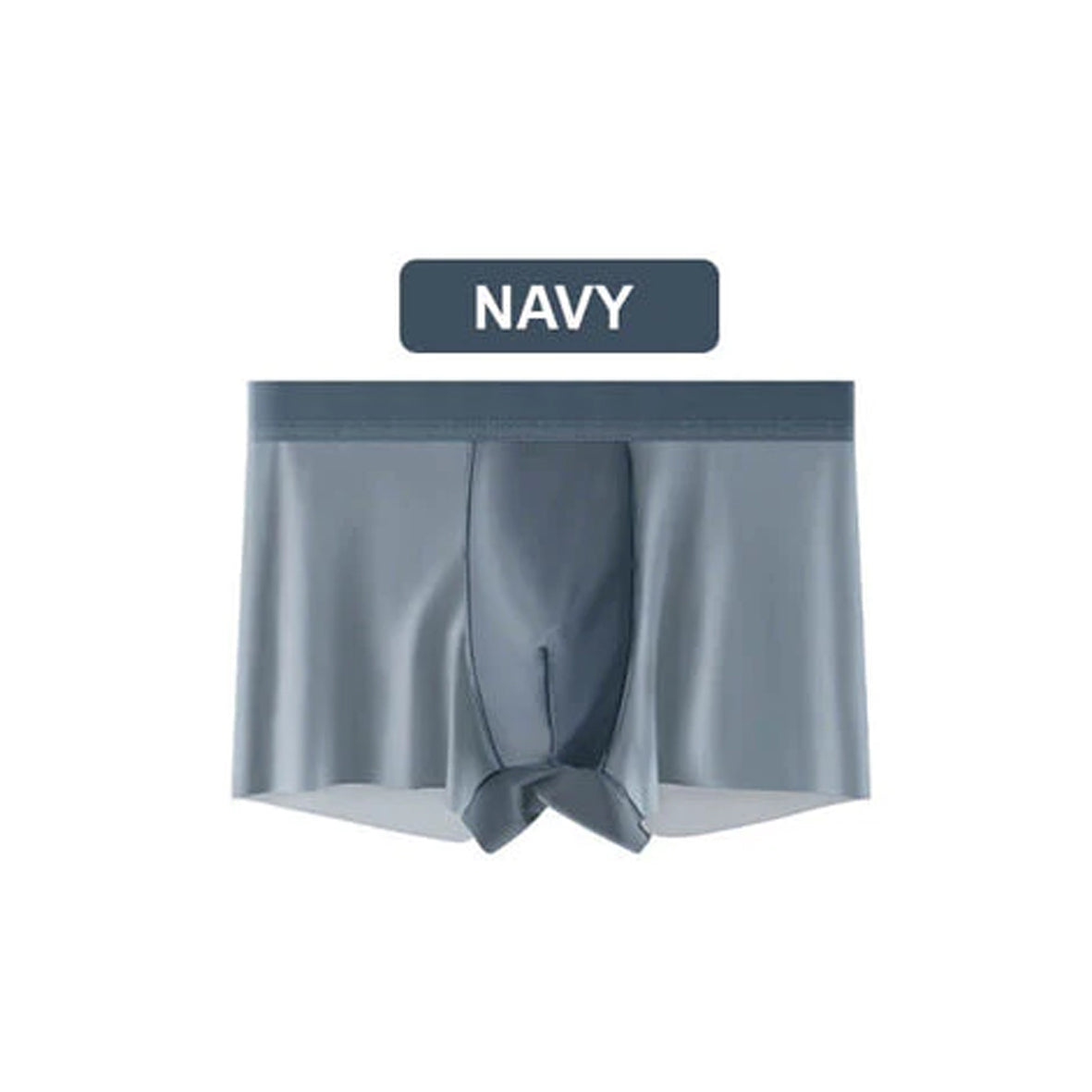 Men's Large Size Ice Silk Breathable Briefs