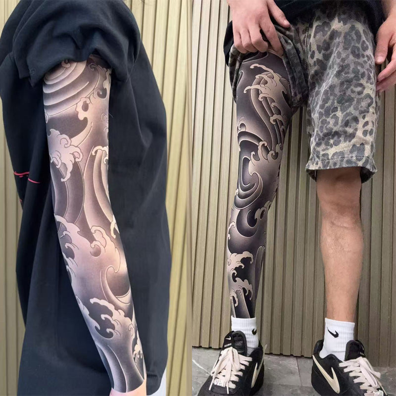 Wearable tattoo sleeve