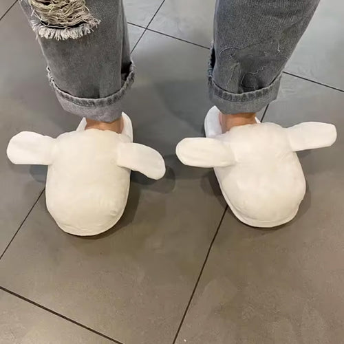 Ear-moving warm slippers