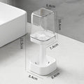 High/Low Mouthwash Cup Toothbrush Holder