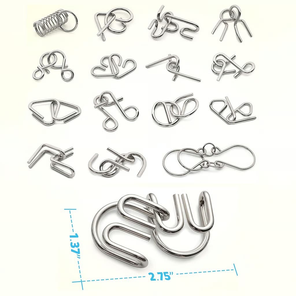 Metal Montessori Puzzle