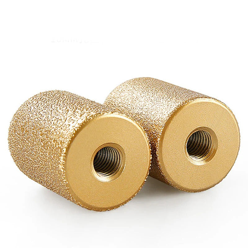 Vacuum brazed circular grinding head abrasive