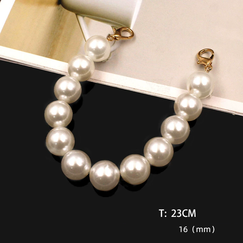 Pearl Chain Strap 8MM Handmade Bag Strap Accessories