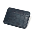 Crocodile Print Magic Wallet Card Case Multi Card Money Clip