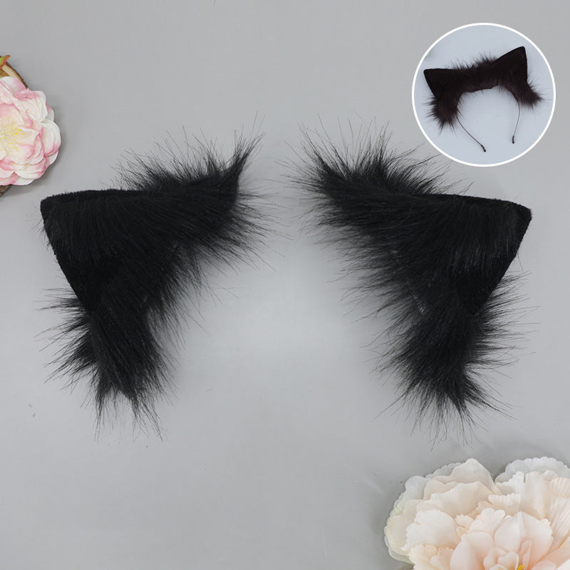 Moving plush headband