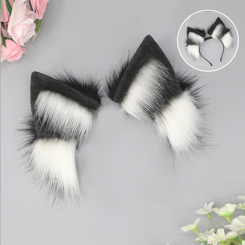 Moving plush headband
