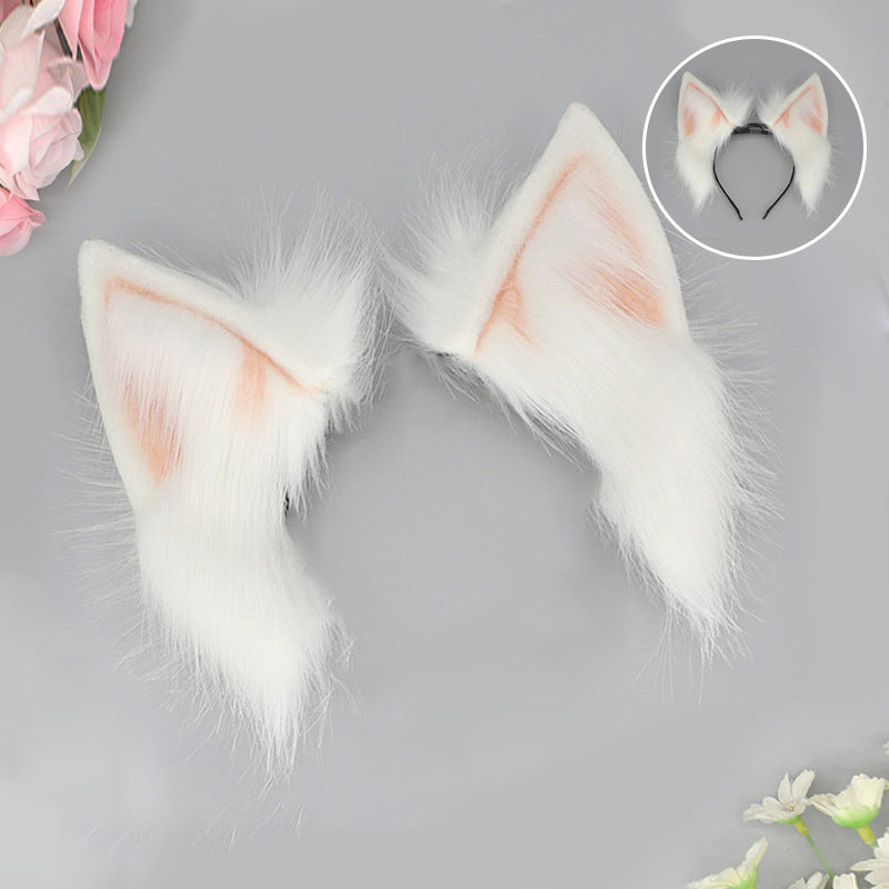 Moving plush headband