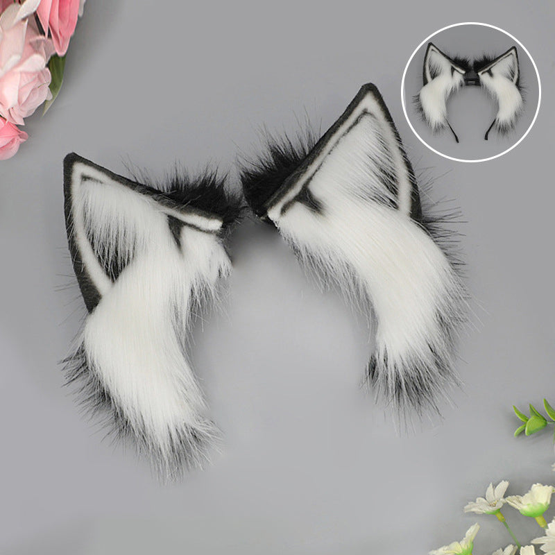Moving plush headband