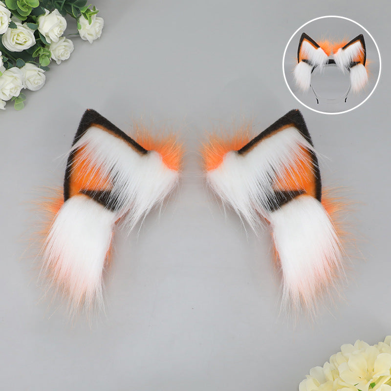Moving plush headband