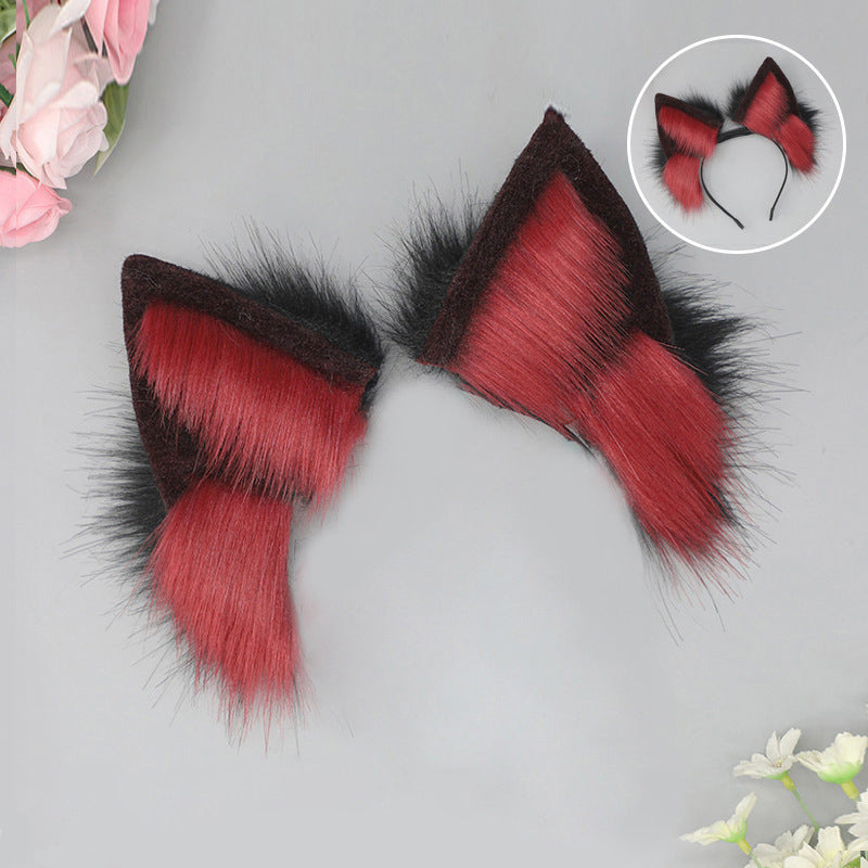 Moving plush headband